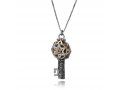 5 Metal Tikun Hava Key Pendant by HaAri Jewelry