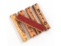 5 Pack - Olive Wood Mezuzah Case Made in Israel