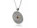 72 names Kabbalah Pendant - The Wheel Pendant by HaAri Jewelry
