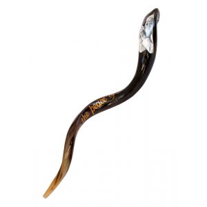 Peace Hand Painted Yemenite Shofar