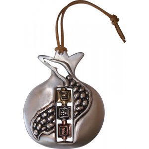 Pomegranate Wall Hanging with Seeds - Yealat Chen