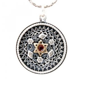 Yemenite style Star of David Necklace by Golan Jewelry