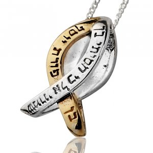 Fish Pendant for Protection by Ha'Ari - Silver & Gold