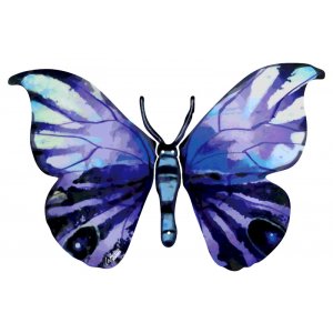 Yafa Butterfly Double Sided Steel Wall Sculpture - David Gerstein