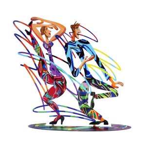 Rockers Free Standing Double Sided Sculpture Figures - David Gerstein