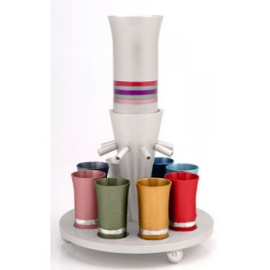 Colorful Kiddush Wine Fountain - Agayof