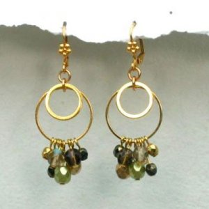 Yaffa Circle Earrings - Edita