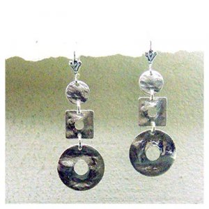 Silver Sway Earrings - Edita