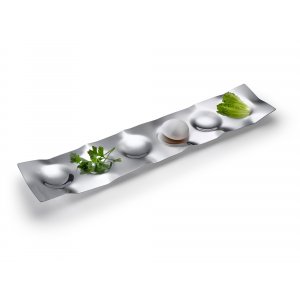 Lunar Path Seder Plate by Laura Cowan