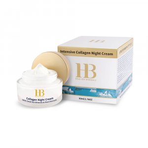 H&B Intensive Collagen Night Cream Enriched with Oils and Dead Sea Minerals