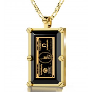 Framed Million Dollars Pendant for Men