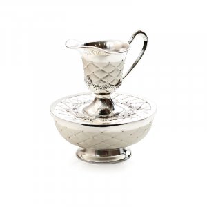 Shiny and Matte Mayim Achronim Wash Cup