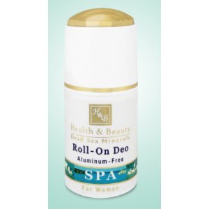 H&B Deodorant Roll On Enriched with Dead Sea Minerals - For Women