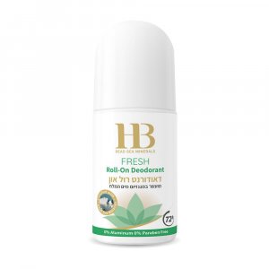 H&B Deodorant Roll On Enriched with Dead Sea Minerals - For Women