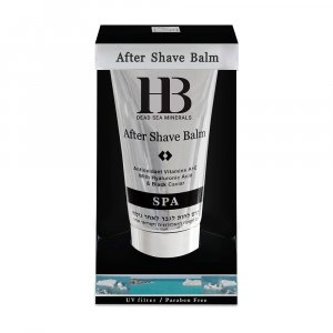 H&B Mens Balm After Shave with Hyaluronic Acid, Black Caviar & Vitamins