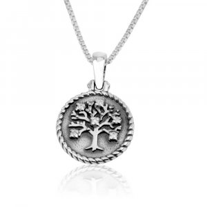 Tree of Life Pendant Necklace - Sterling Silver