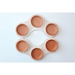 Handcrafted Passover Seder Plate, Terracotta Color - Graciela Noemi