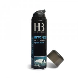 H&B Men's Shaving Foam Enriched with Moisturizers and Dead Sea Minerals