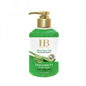 H&B Concentrated Gel of Aloe Vera with Minerals from the Dead Sea – Pump Bottle