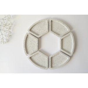 Graciela Noemi Handcrafted Passover Seder Plate - Modular