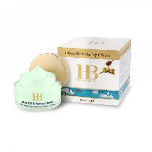 H&B Rich Moisturizing Cream with Honey, Olive Oil and Minerals from the Dead Sea