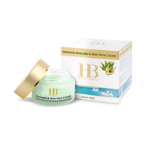 H&B Anti Aging Avocado and Aloe Vera Cream with Oils and Minerals from the Dead Sea