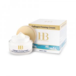 H&B Collagen Firming Cream for Face with Minerals from the Dead Sea