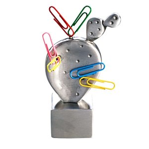 Office Desk Magnetic Sabra Fruit Sculpture to Hold Metal Clips and Pins  Anna Basanta