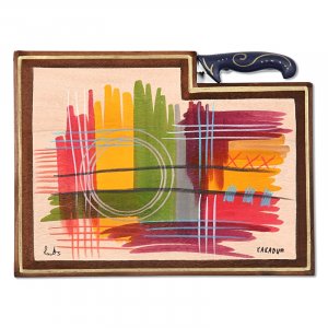 Abstract Challah Board by Kakadu