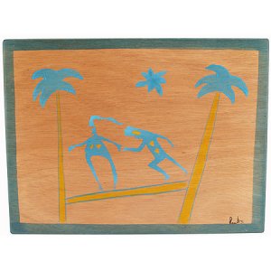 Duo Rectangular Placemat - Kakadu