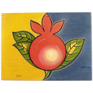 Pomegranate Rectangular Placemat - Kakadu