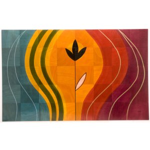 Sunset Floor Mat - Kakadu Art