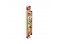 Acrylic Mezuzah Case, 7 Species of Israel Design - Dorit Judaica