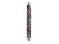 Aluminum Mezuzah Case Colorful Floral Design - Dorit Judaica