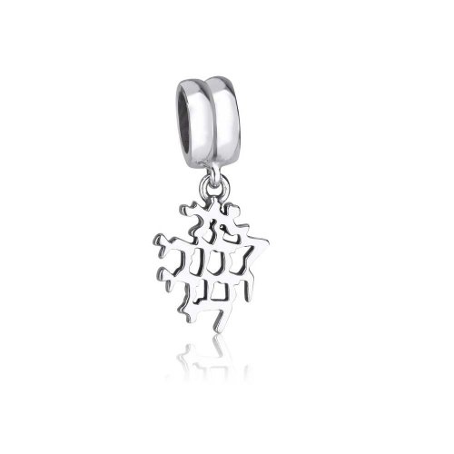 Ani LeDodi Charm in Silver