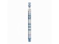 Anodized Aluminum Cylinder Mezuzah Case, Shades of Gray Stripes - Yair Emanuel