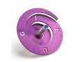 Anodized Aluminum Spiral Dreidel, Purple - Adi Sidler