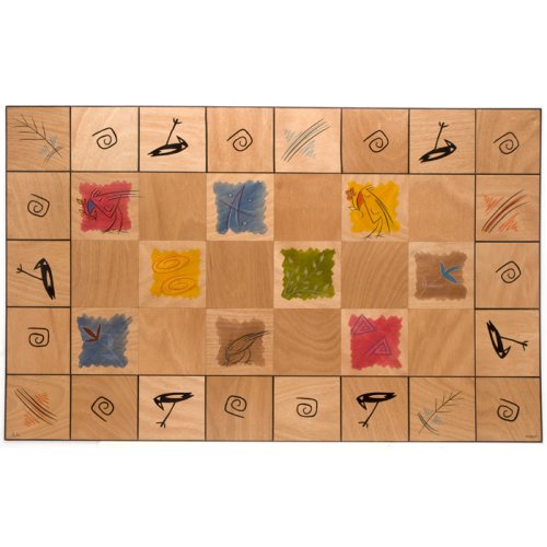 Artist's Palette Floor Mat - Kakadu