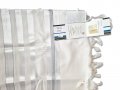 Barak Wool Tallit Prayer Shawl, Lightweight Non slip with Silver Stripes - Talitnia