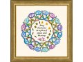 Beautiful Home Blessing Hand Painted and decorated by Dvora Black