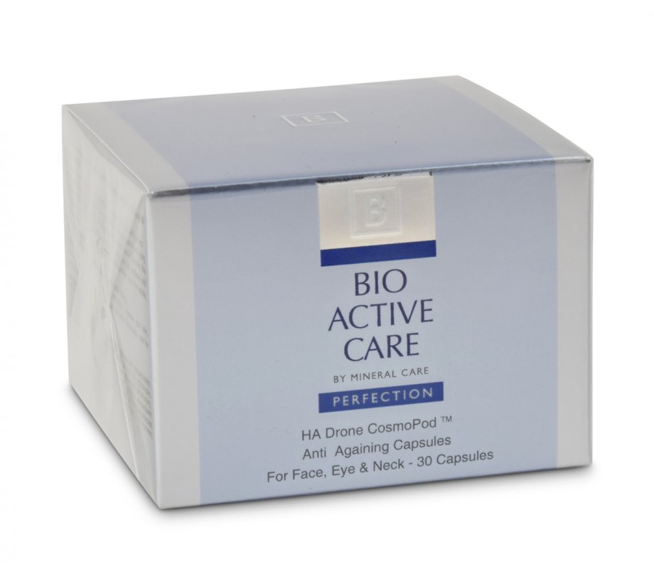 Bio Active Anti Aging Treatment for Face and Neck, 30 Capsules - Mineral Care