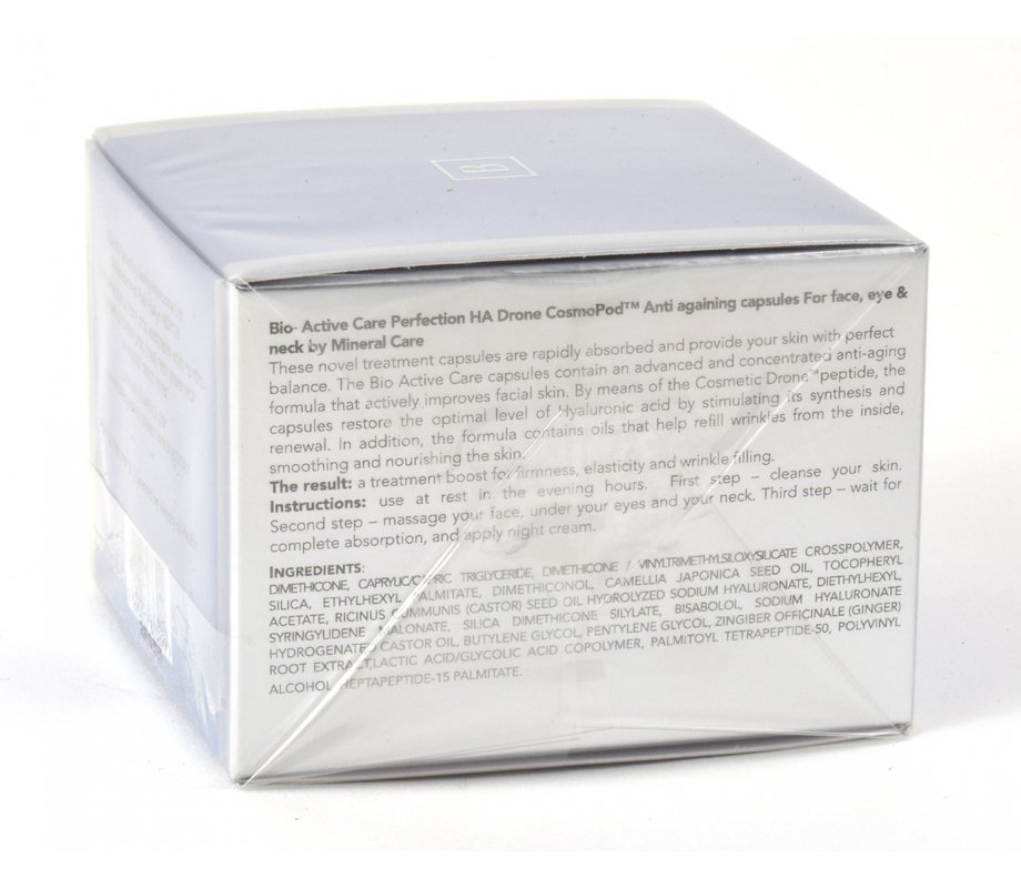 Bio Active Anti Aging Treatment for Face and Neck, 30 Capsules - Mineral Care