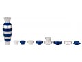 Blue Jug Travel Menorah by Agayof