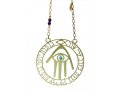 Brass Wall Hanging Hamsa Hand - Ben Porat Yosef by Shraga Landesman