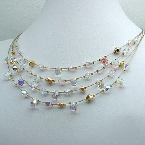 Bridal Sparkle Necklace by Edita