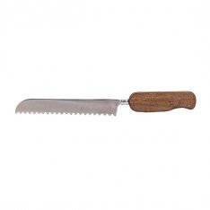 Challah Knife with Wood Handle - Yair Emanuel