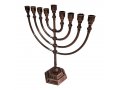 Classic Design Copper Color Chanukah Menorah