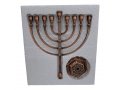 Classic Design Copper Color Chanukah Menorah