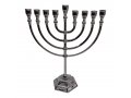 Classic Design Silver Color Chanukah Menorah