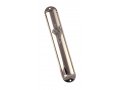 Classic Round Mezuzah Case - Silver Plate